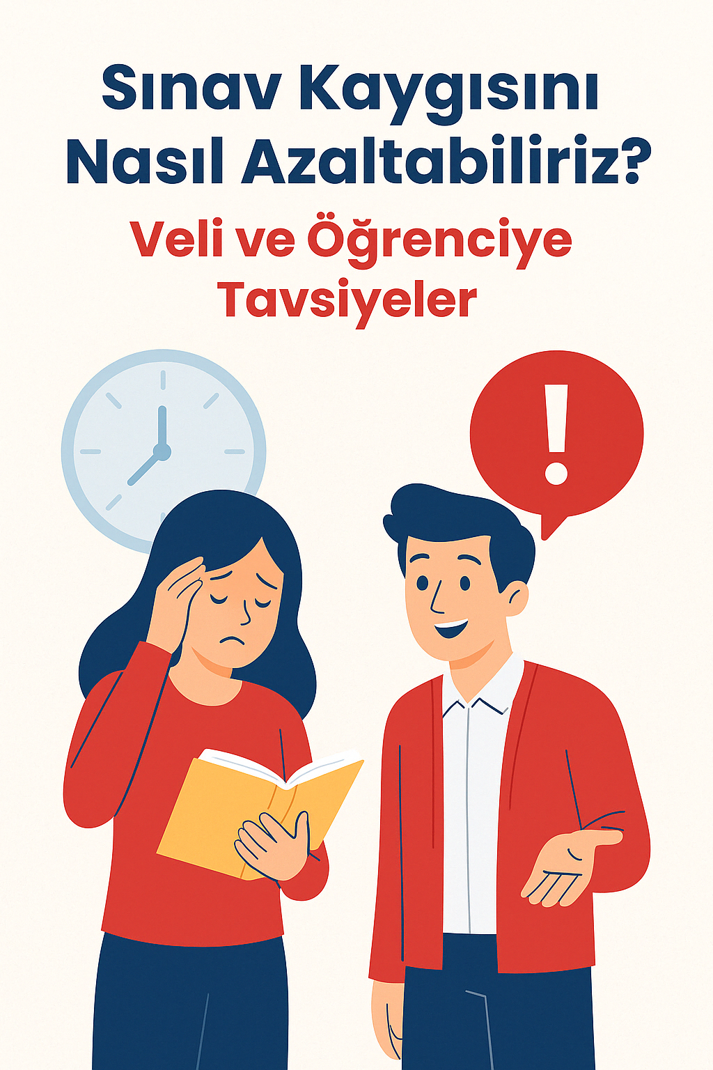 Sınav Kaygısını Nasıl Azaltabiliriz? Veli ve Öğrenciye Tavsiyeler